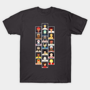 Select Your Character-Street Fighter 3: 3rd Strike T-Shirt